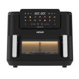 HAEGER HEAF-D10.010B FRITEZA NA TOPAO VAZDUH DIGITALNA 10,5L 2 POSUDE - slika 1